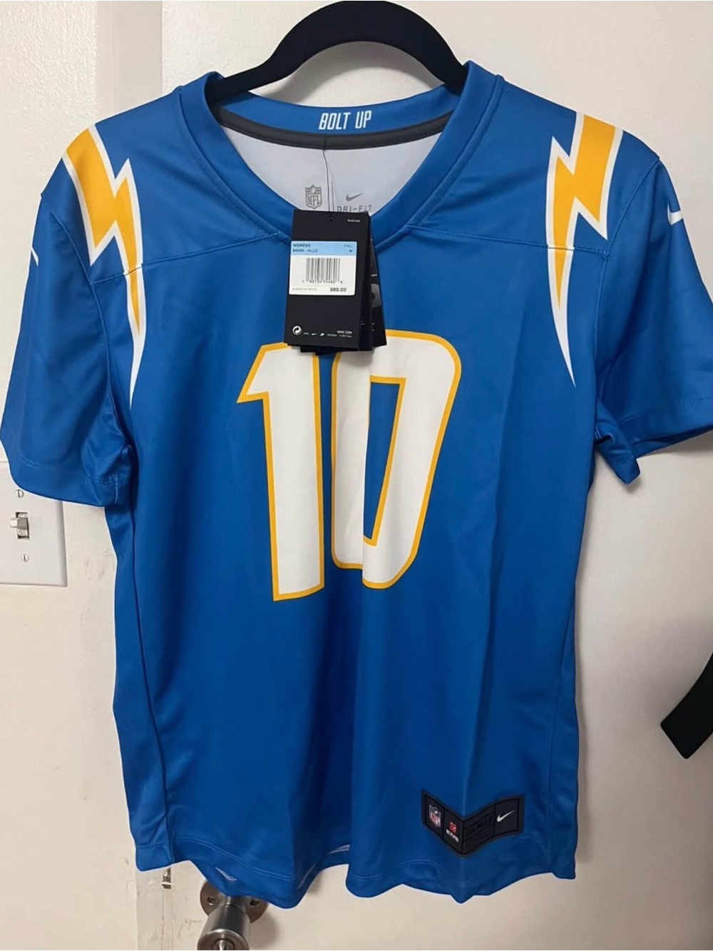 NWT Nike Justin Herbert #10 Los Angeles Chargers Women’s Jersey M